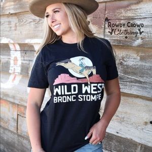 Wild West Bronc Tee